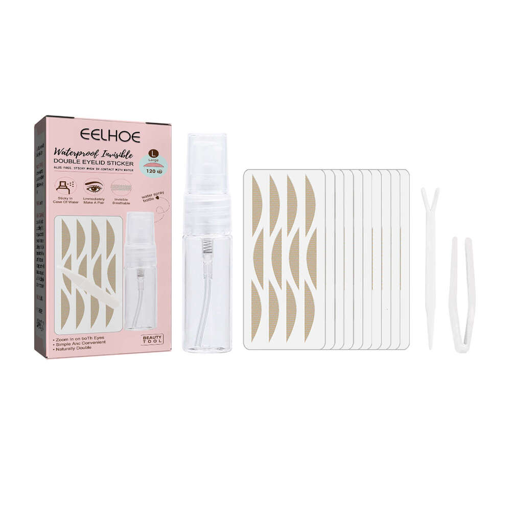 EELHOE Natural Invisible Non-Glue Lace Double Eyelid Tape