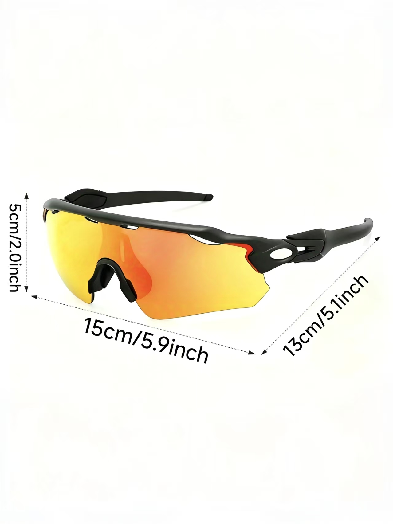 Windproof Sports Eyewear by TR90 Material Ideal For Both Male And Female Bikers good