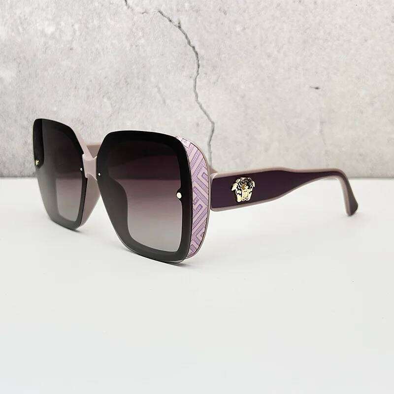 New Rimless Leopard Sunglasses Men Women Luxury Personalized Street Show Polarized Sun Glasses Ladies Gafas De Sol Uv400