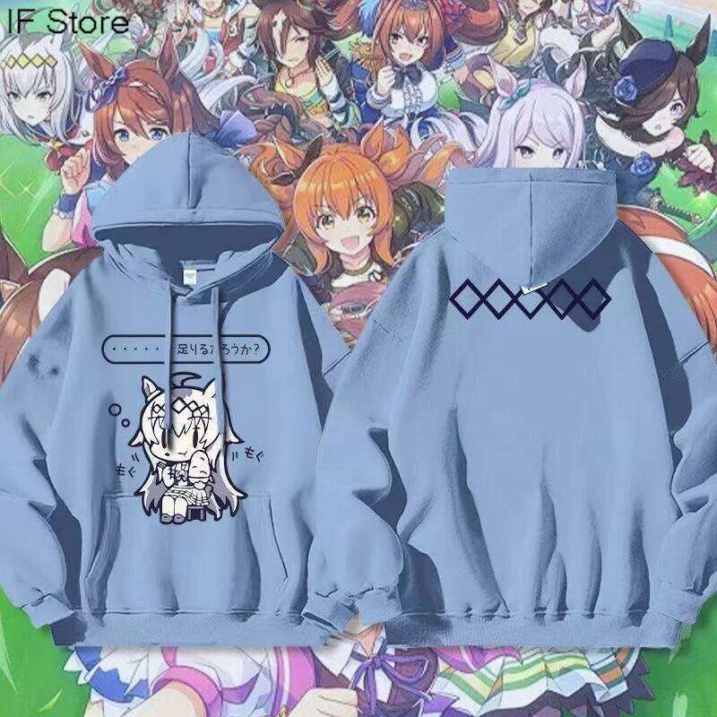 Japan anime Uma Musume Pretty Derby Oguri Cap Cosplay sweatshirts y2k clothes Man Women hoodie Harajuku Boy girl hoodies