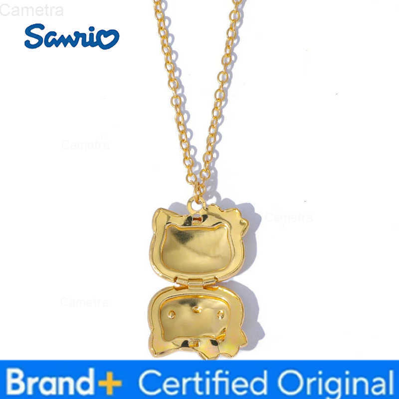 Sanrio Hello Kitty Openable Toy for Women Fashionable Kids Gift Silver Gold Color H251229