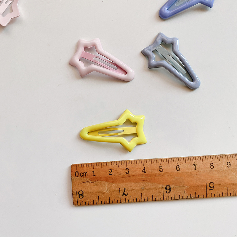 10Pcs/set Girls Colorful Hairpins Toddler Sweet Hair Clips Kids Children Barrettes Slid Clip Fashion Hair Accessories C2018