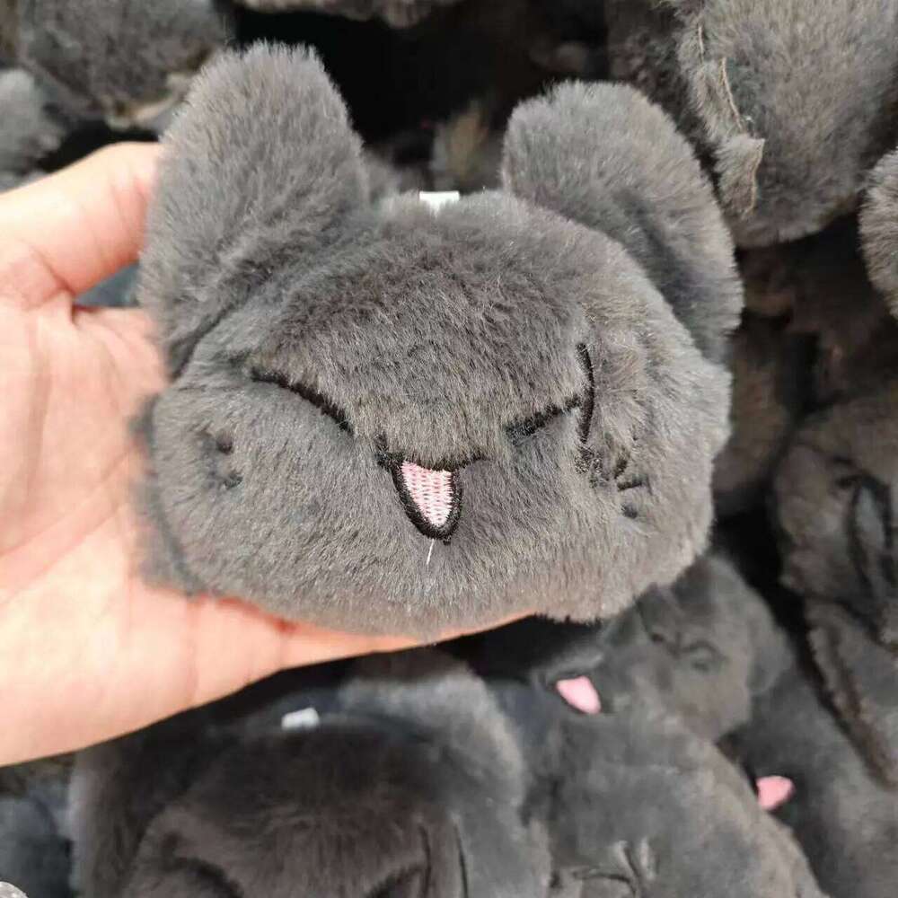 ZAKOL New Anime Cartoon Soft Plush Cat Doll Keychain Korean Fashion Backpack Pendent Ornament Accessories Gift for Women Girls