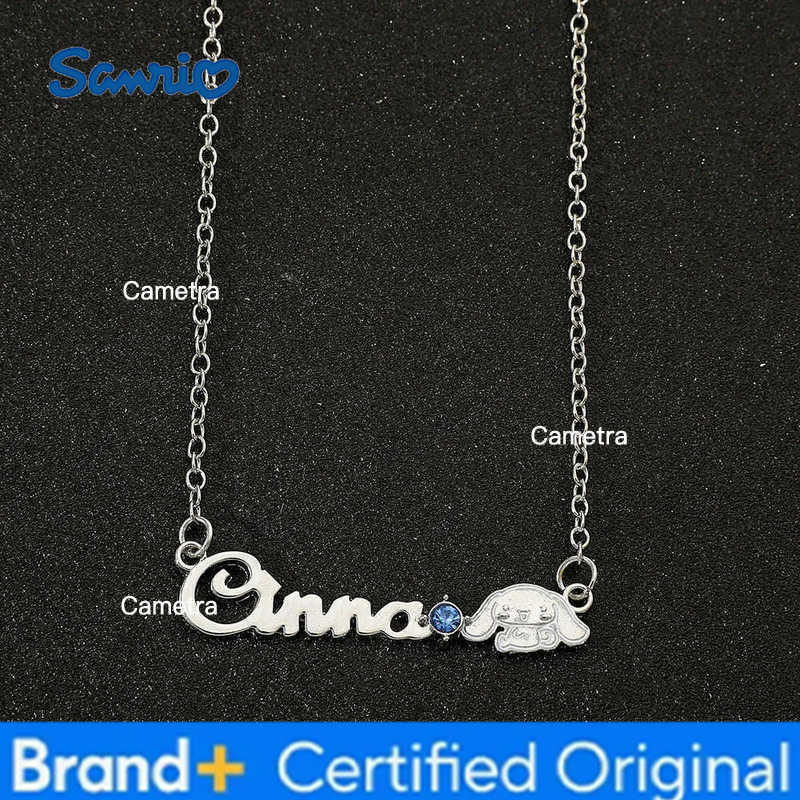 Sanrio Anime Cinnamoroll Necklace Cute Cartoon Figure Cinnamoroll Pendant Necklace Girls Kawaii Jewelry Accessories Gifts H251229