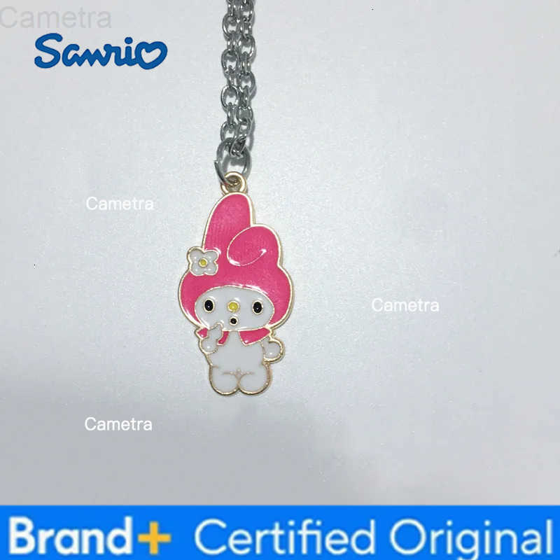 Sanrio Cartoon Anime Kuromi Mymelody Pendant Necklace Cute Cartoon Figure Pendant Accessories Kawaii Necklace for Best Friend Gift H251229