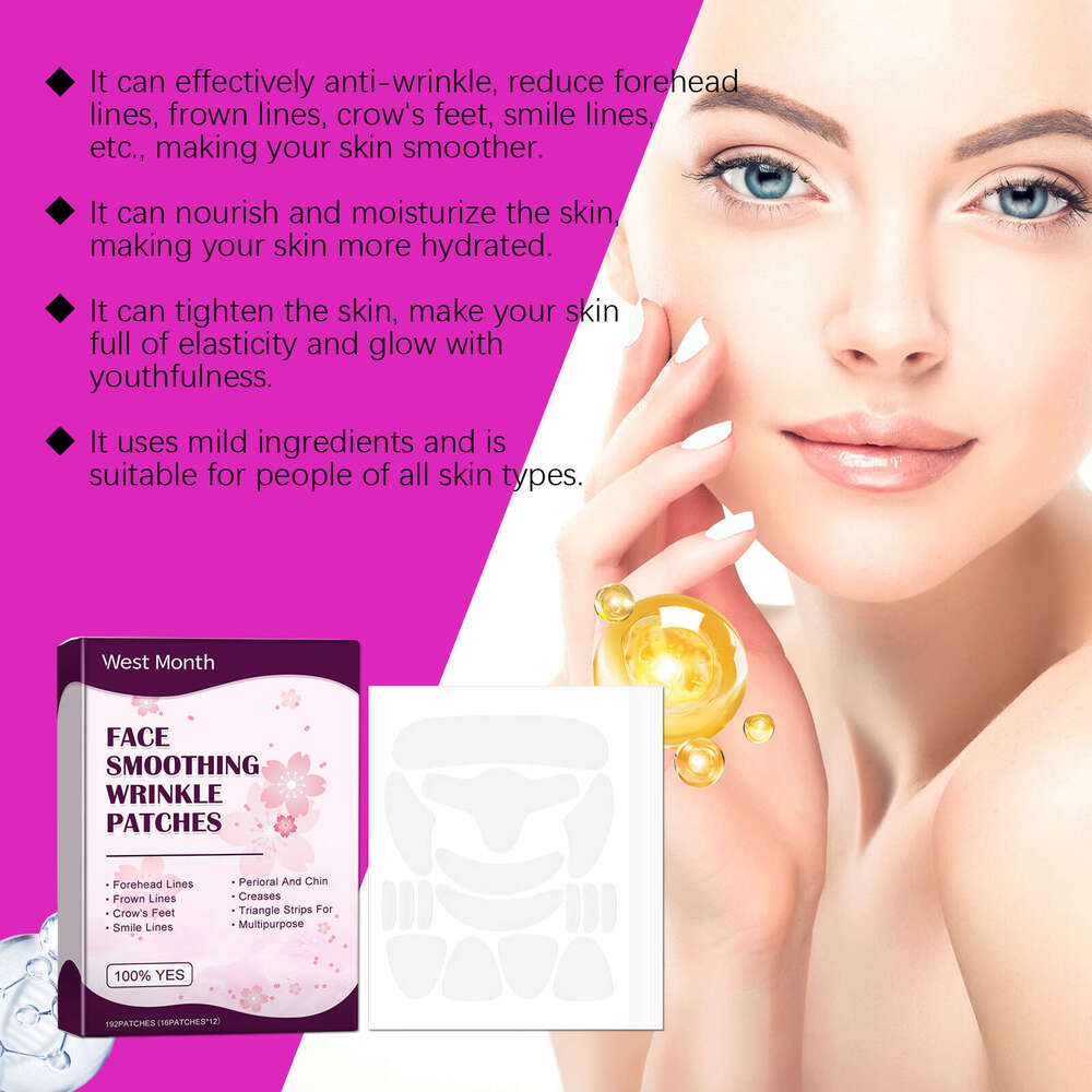 West Month Facial Loose Nourishing Skin Care Massage Patch