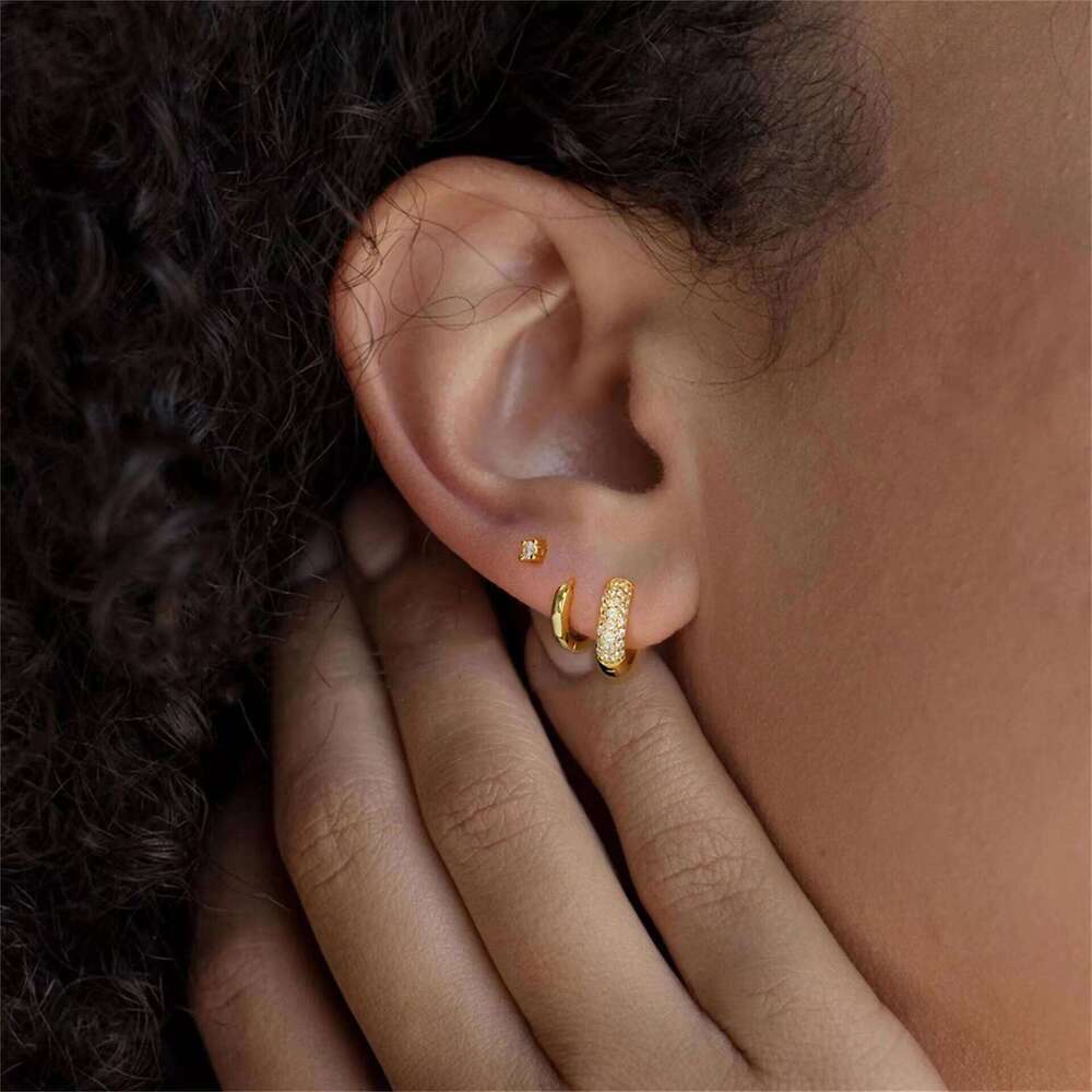 ZAKOL 3PCS New Trendy Round Circle Hoop Earrings Set for Women Tiny Cartilage Piercing Earring Jewelry aretes de mujer