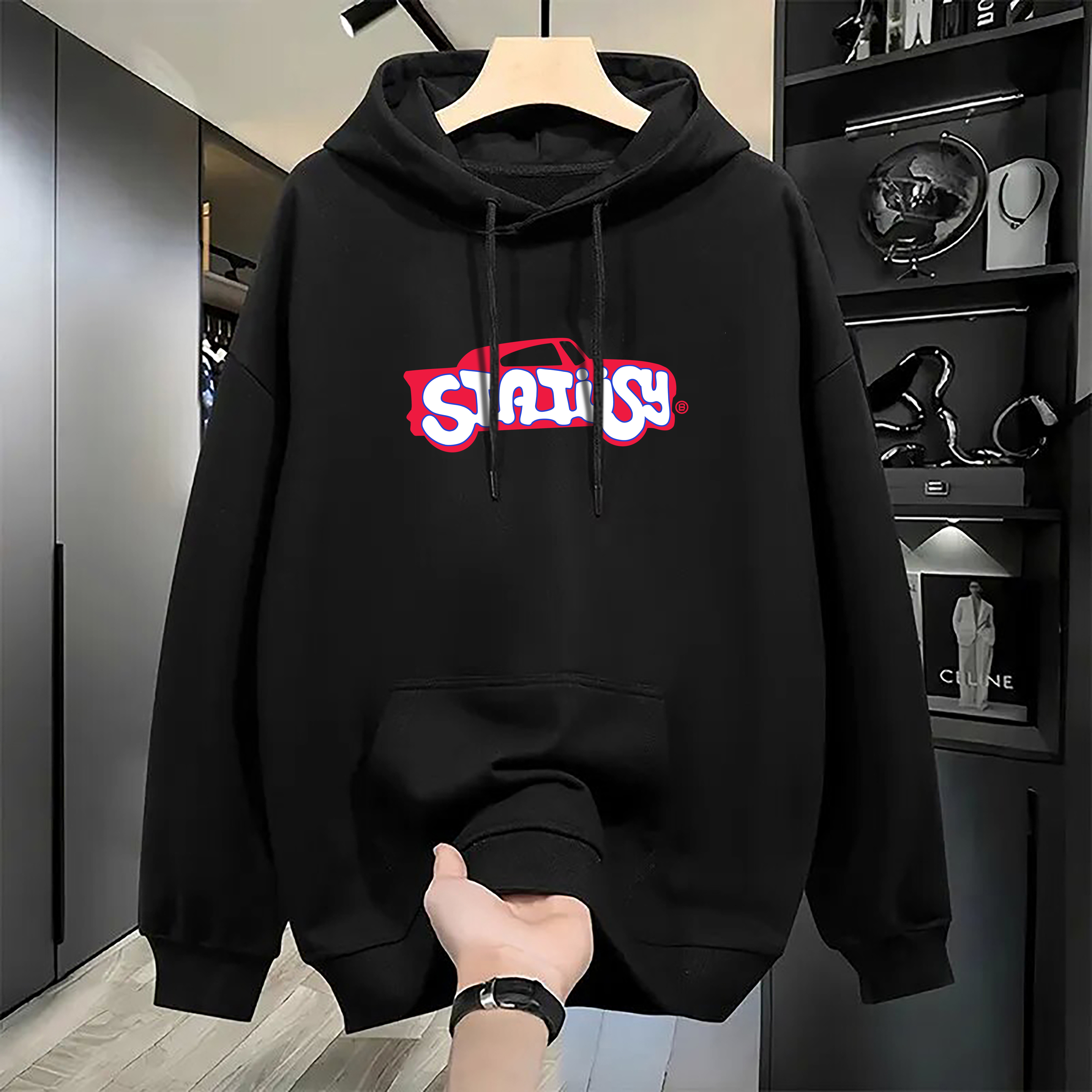 Men's Hoodies Luxury Crewneck Sweatshirt hoody Classic Streetwear Cotton Loose Oversized Casual Trendy Women Sweatshirt hoodies M-5XL