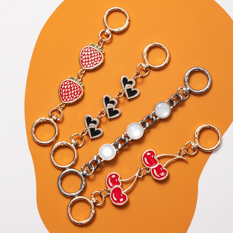 DIY Strap Crossbody Extension Single Shoulder Underarm Camellia Chain Lengthening Bag Accessories