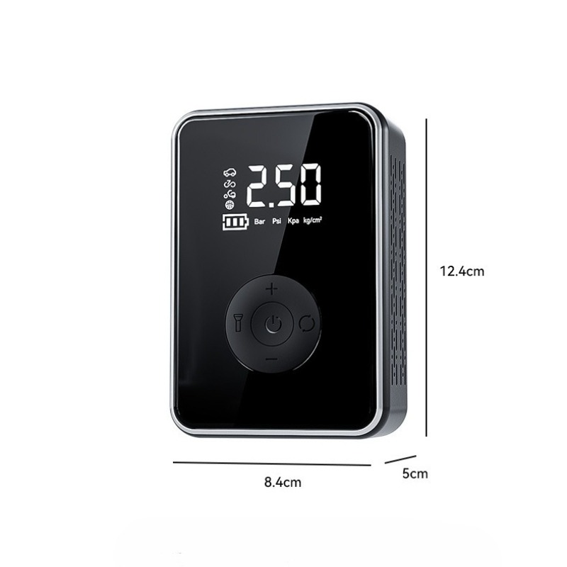 Wireless Car Air Compressor Pump - Electric Tire Inflator for Auto, Motorcycle, Bicycle, Boat Inflatable Balls, Portable Digital