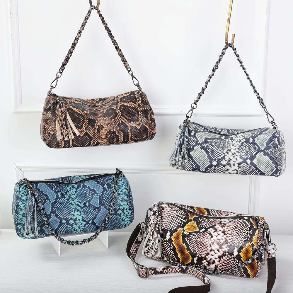 2026 Early Spring New Arrival Women S Casual Chic White Crossbody Bag Adjustable Detachable Chain Strap Zipper Closure High Quality Genuine Leather Wi