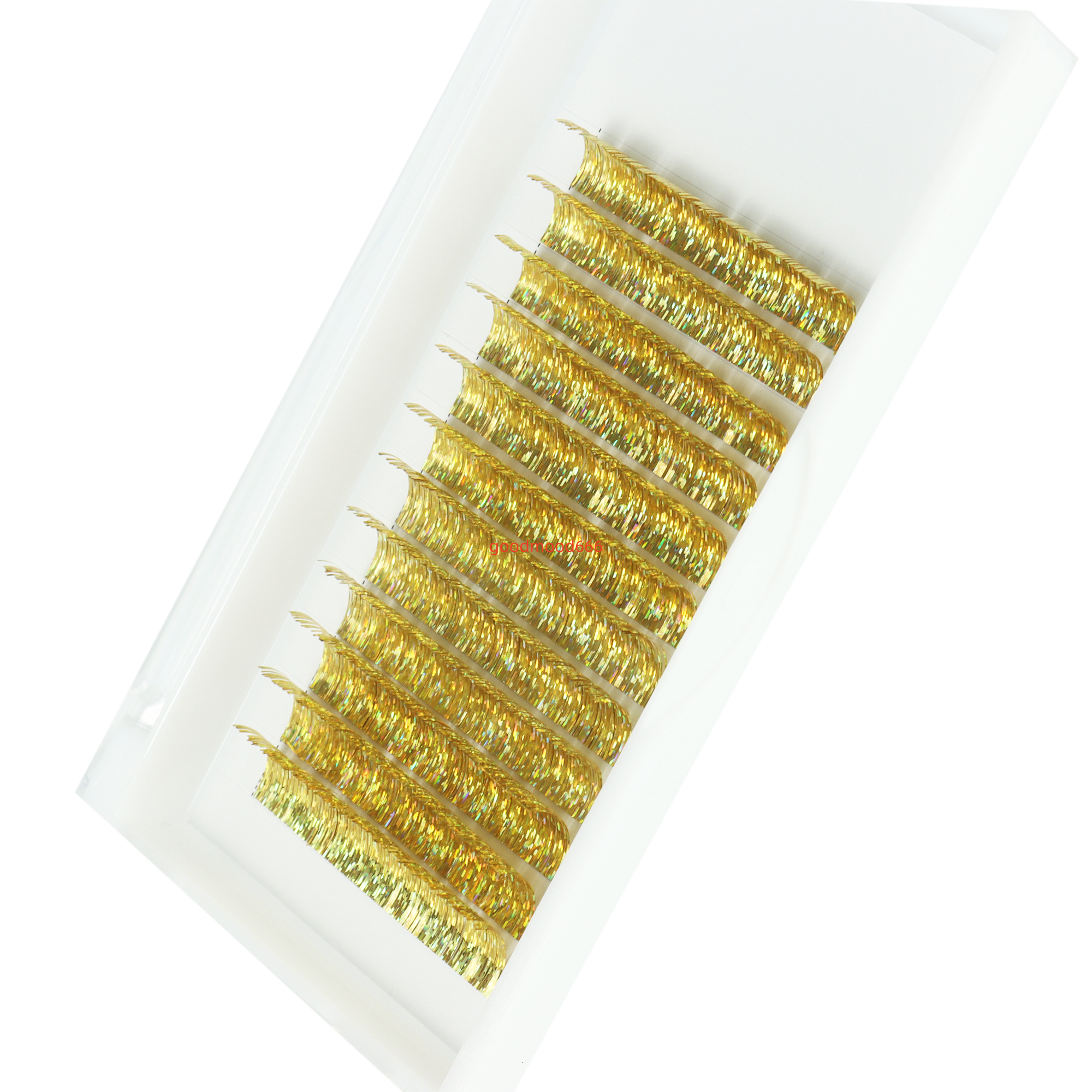 Best Selling Colorful Tinsel Lashes Collection Private Matte Handmade Metallic Lashes Natural Long Soft Eyelash Extensions