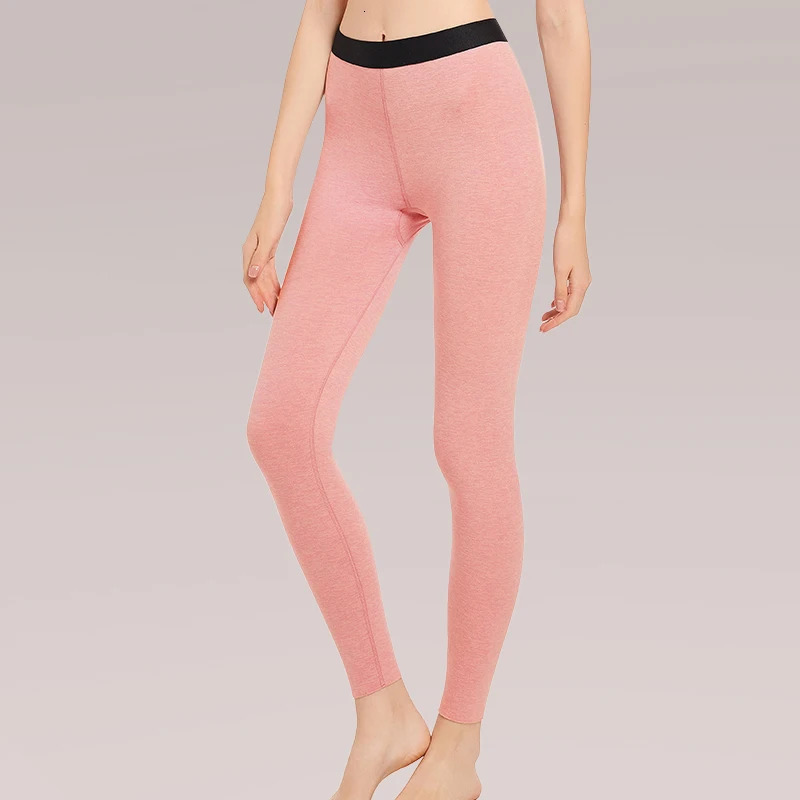 2PCs seamless thermal underwear to be worn inside Womens fleecelined and thickened autumn top a single piece 251225