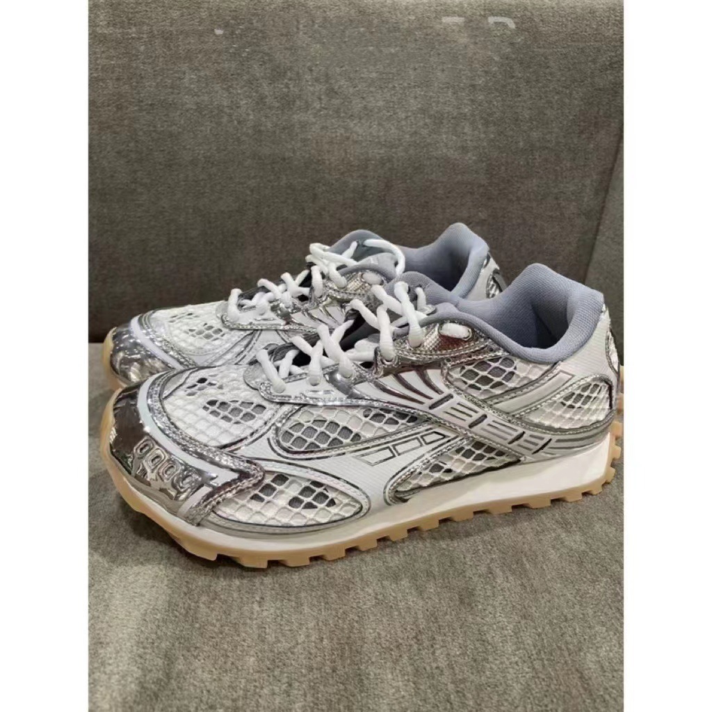 2025 New Designer Fashion Sports and Leisure Women's Shoes Color blocked Couple Shoes