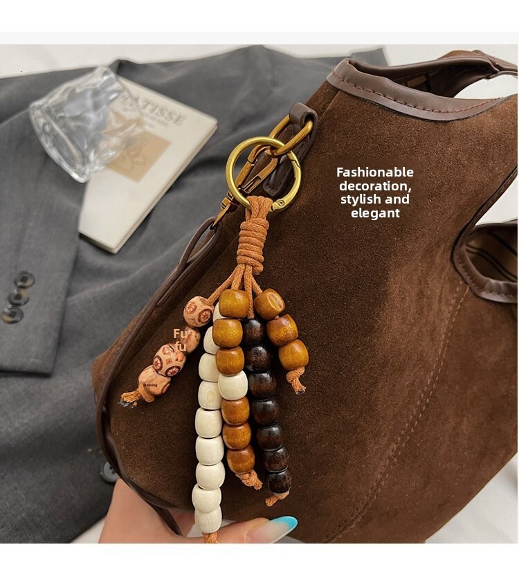 Small-scale vintage handbag with large capacity, single shoulder crossbody bag