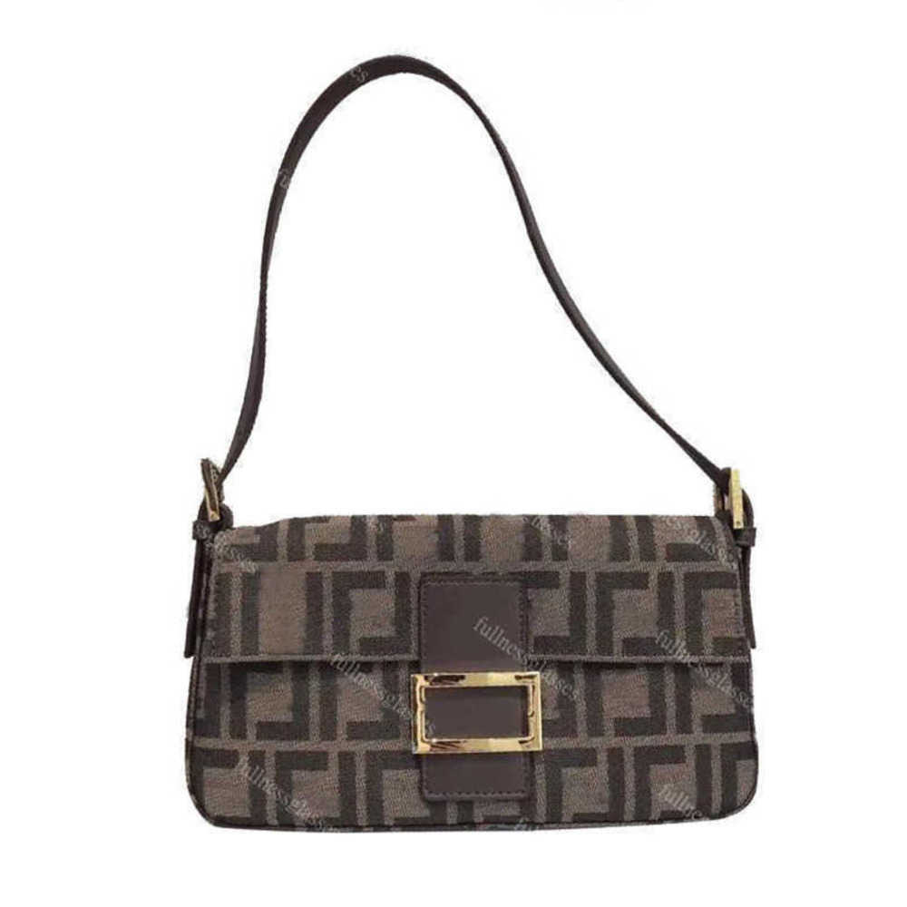 Shoulder Bags Designer Luxury Brand AAA Flip Over Crossbody Handbag Letter Relief Baguette Bag FF High quality New old Flower Single Fashionable Womens Bucket Bag Fd