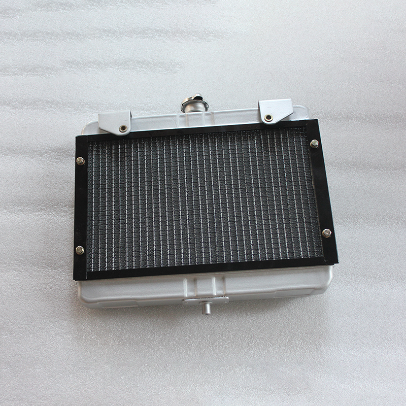 Purchase, please inquire, aluminum water-cooled radiator and radiator fan for ATV parts customized engine