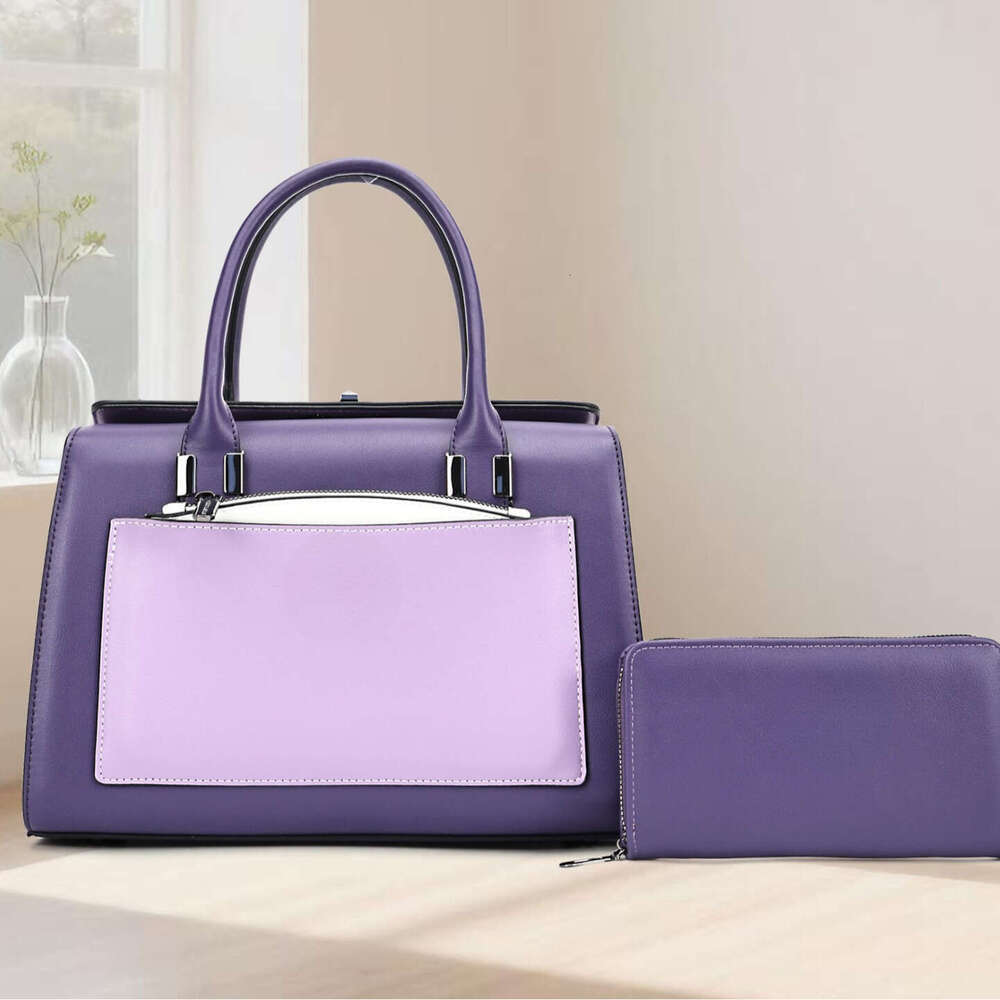 Totebag Shoulder ROSE NOIRE Factory Wholesale New PEDRA Women S Color Block Handbag Shoulder Crossbody Bag Cross Border E Commerce Hot Item