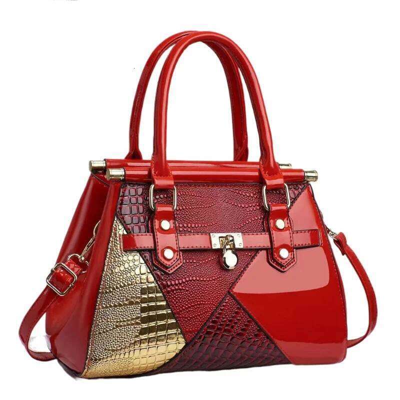 Fashionable New Women S Handbag Light Luxury Texture Lizard Pattern Colored Single Shoulder Brand Trendy Crossbody Bag Women JINXIANGGUO