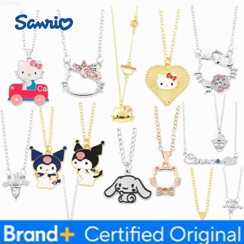 Sanrio Hello Kitty Necklace Kawaii Anime Cartoon Figure Pendant Cute Fashion Jewelry Gift for Women and Girls H251229