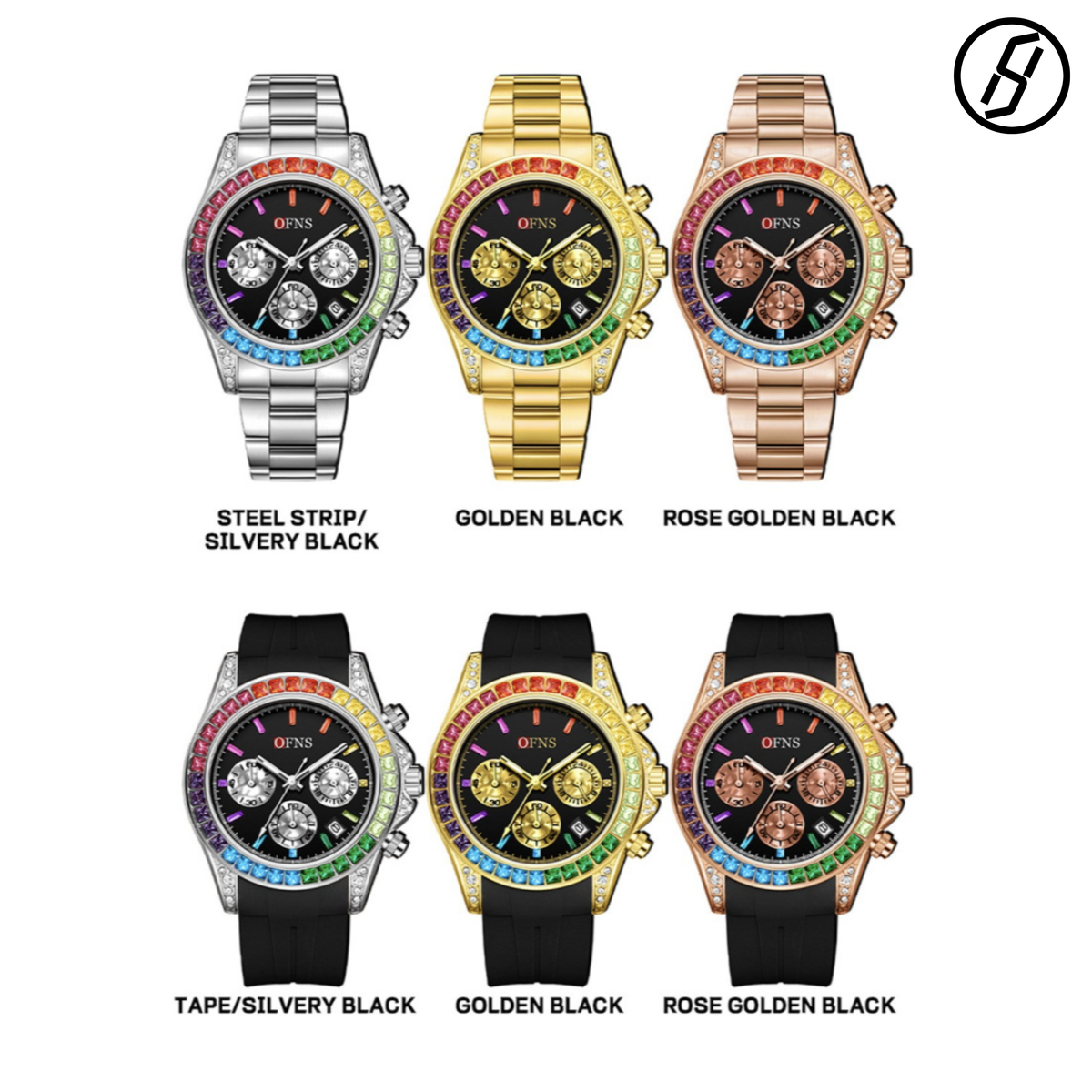 2025 Hot Selling Brand Diving Men Watch Multifunctional Chronograph Luminous Quartz Watch Waterproof Watch Business Sports Original Watch Design Watch