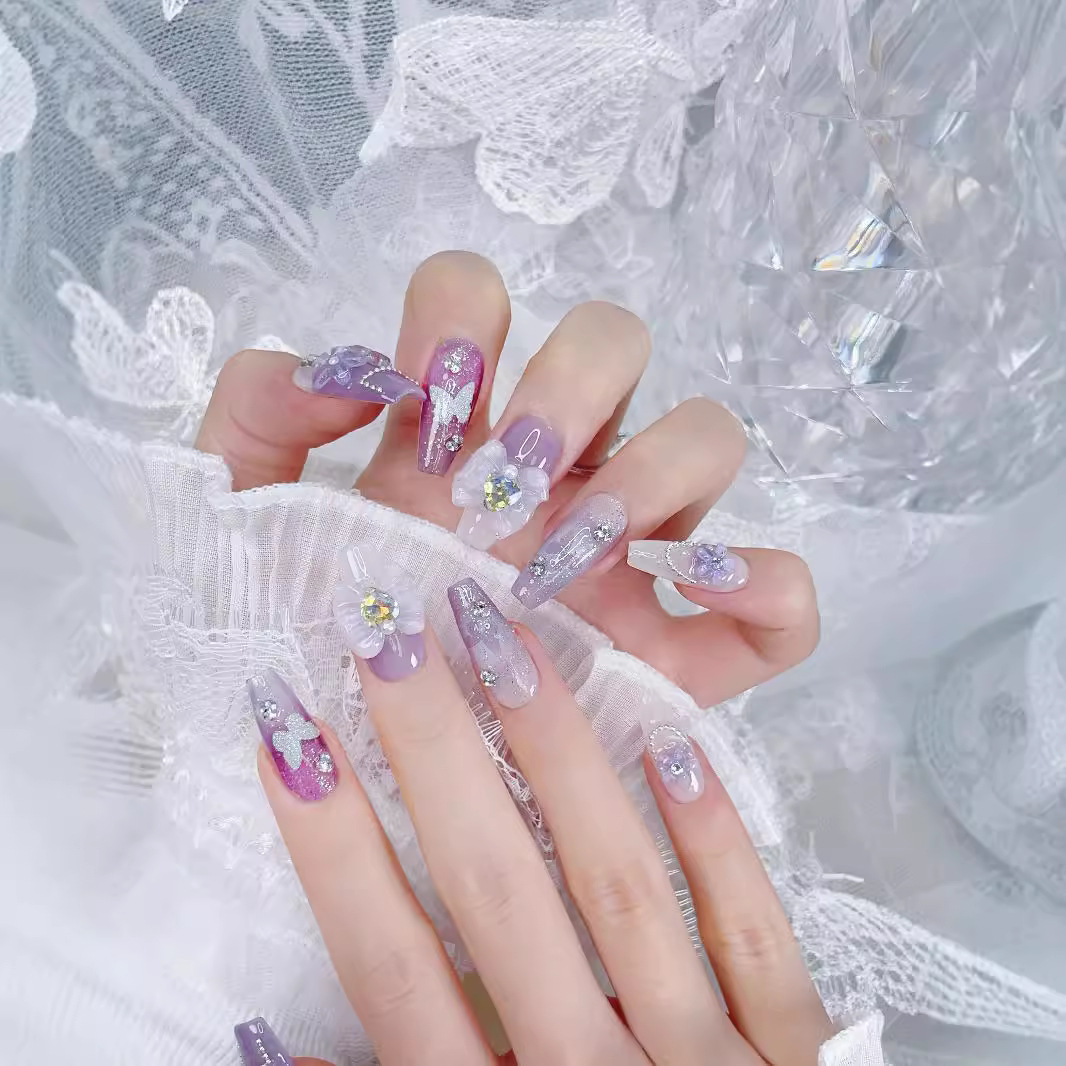 chic pure crafted seasonal nailwear luxurious semisheer design tailored for cooler weather
