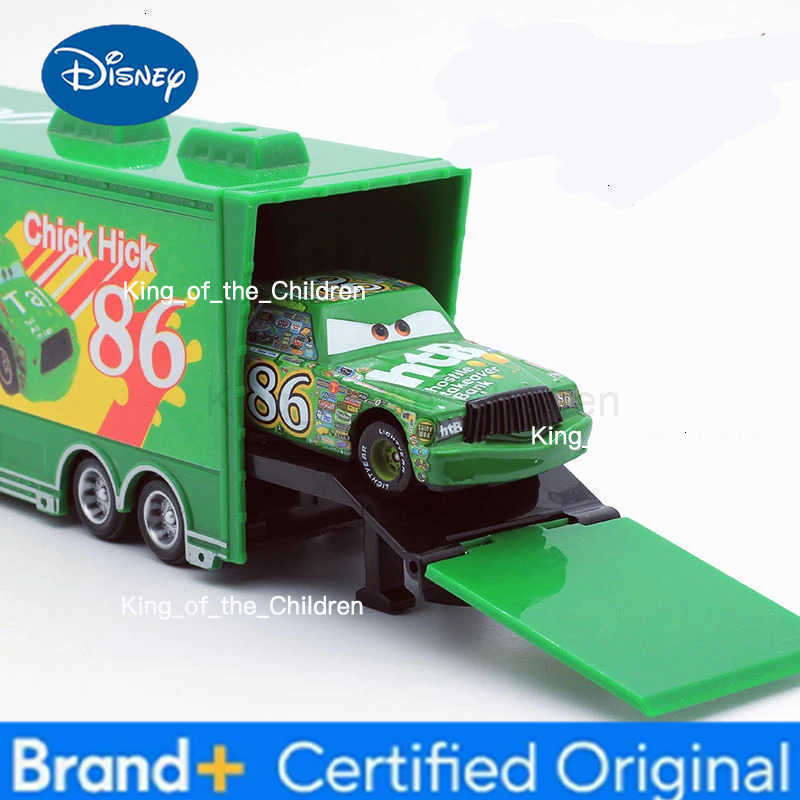Disney Pixar Cars 3 Toys Car 155 Lightning Mcqueen Mack Uncle Truck Rescue Collection Alloy car model childrens toy gift H251229