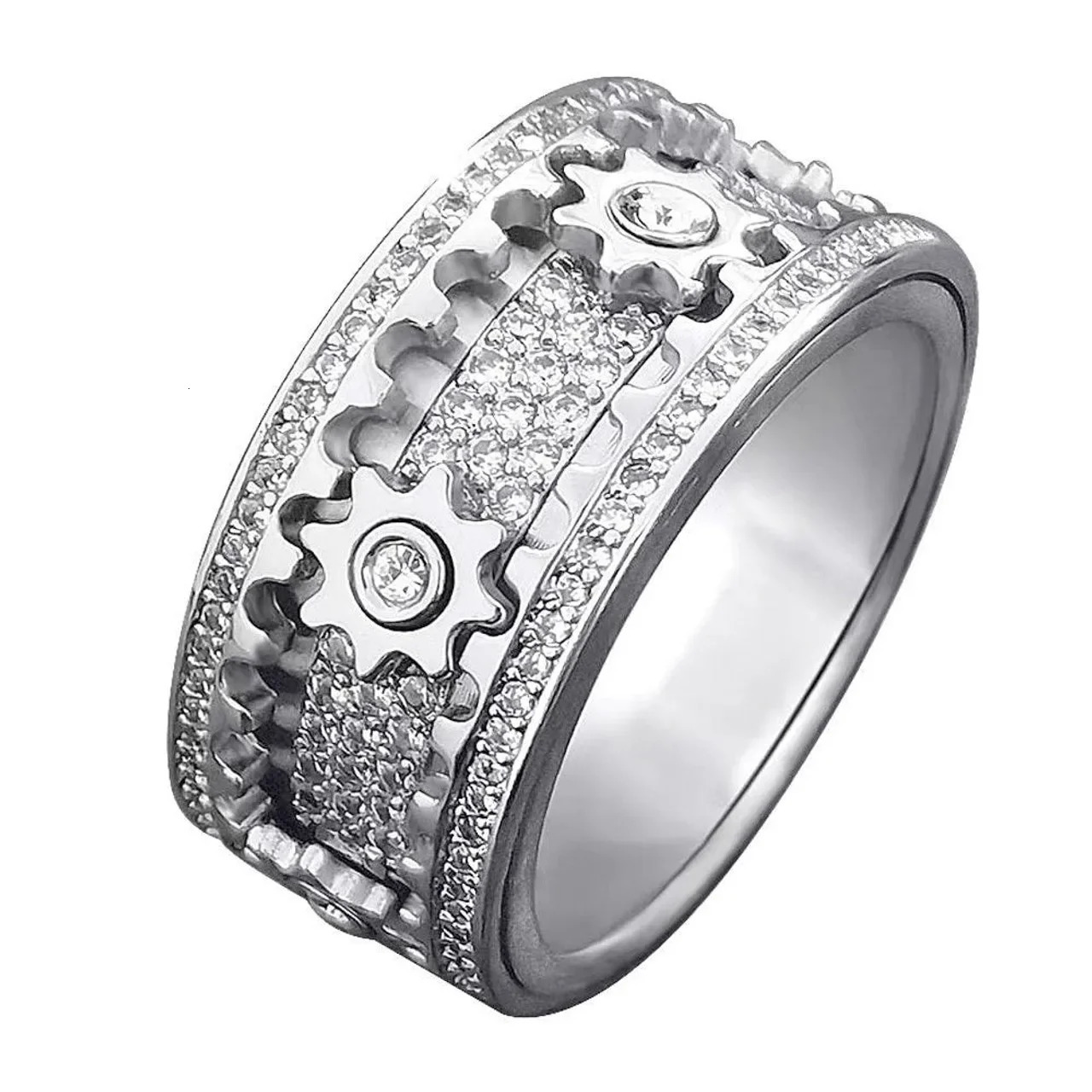 Customizable Geometric 3D Crystal Rings Suits WJZ433134 251224