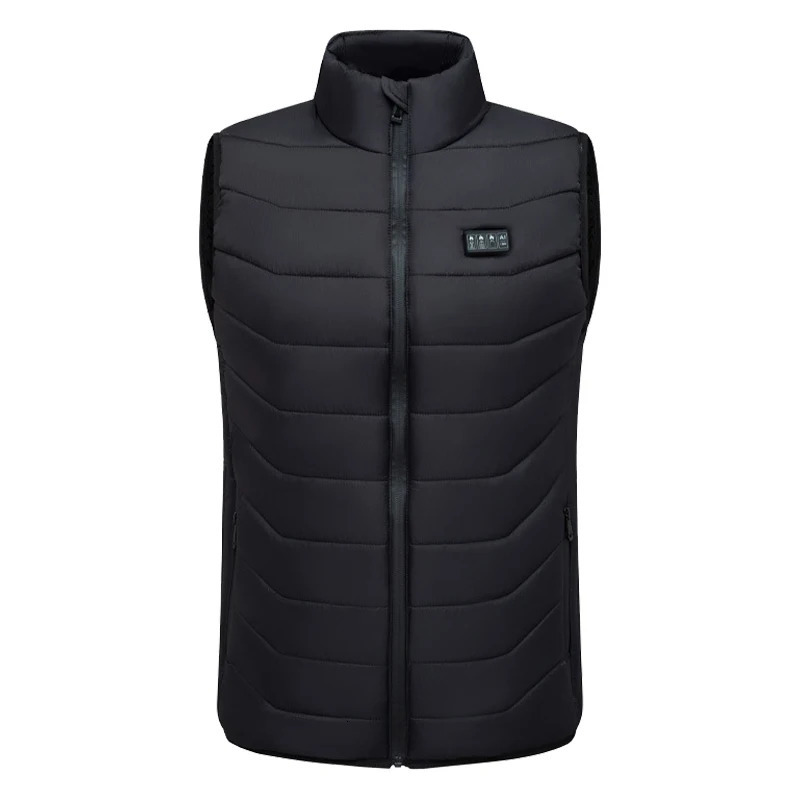 Loose Casual Stand Up Collar Winter 28 Zone Intelligent Heating Vest MenS Warm Electric Clip Coat No Power Bank 251225