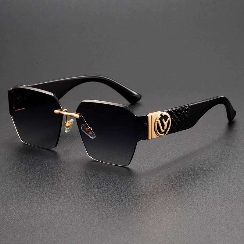 Trendy Appearance Design Suitable For Various Styles Of Sunglasses, Fashionable And Versatile Metal Sunglasses