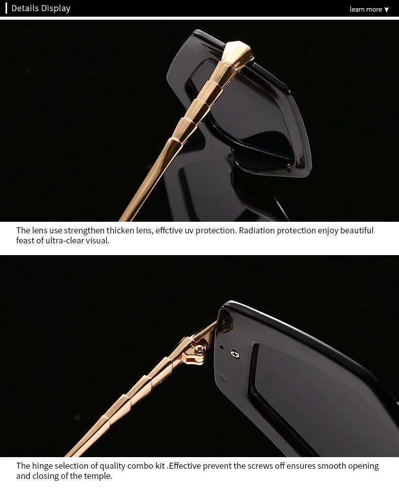 Cross-Border Foreign Trade New Men's Retro Ins Street Style Women's Sunglasses