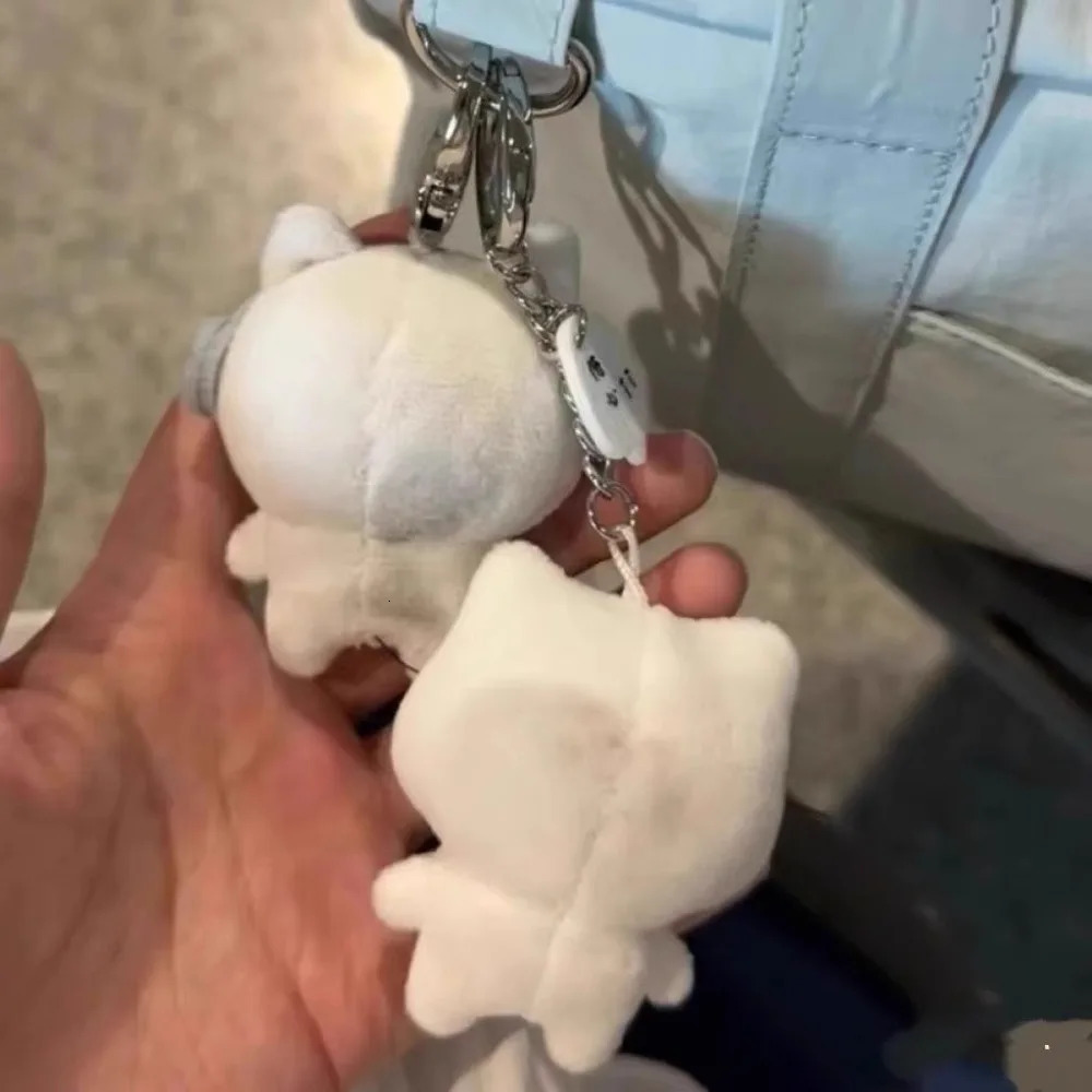Arrival Headphone Cat Cartoon Stereo Modelling Cute Plush Doll Toy Bag Pendant for Girl Couple Korea Key Chains Gift 251219