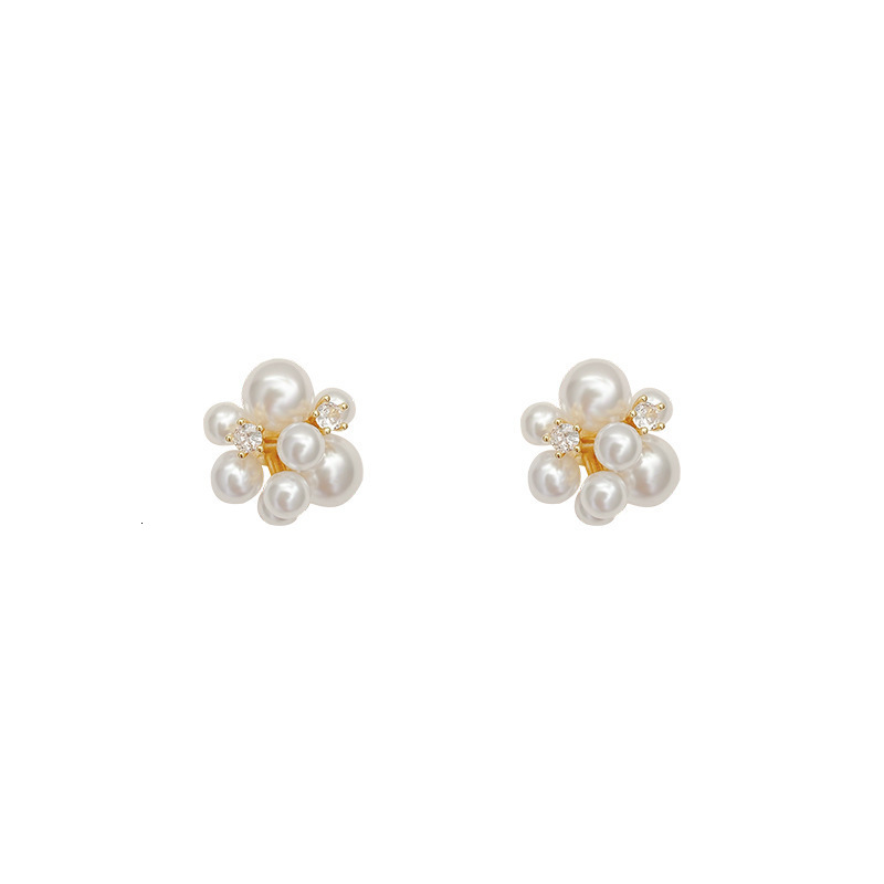 Luxury Brand Designer Jewelry S925 Silver Needle Korean Version New Hot-Selling Women's Earrings Simple Elegant Versatile Stud Earrings Tiktok Sa