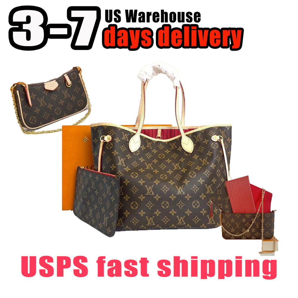 10A Luxury shoulder bag designer bag louis vittonn bag Neverfull women wallet crossbody bag letter print Luxury bag high quality Large capacity shopping tote bag