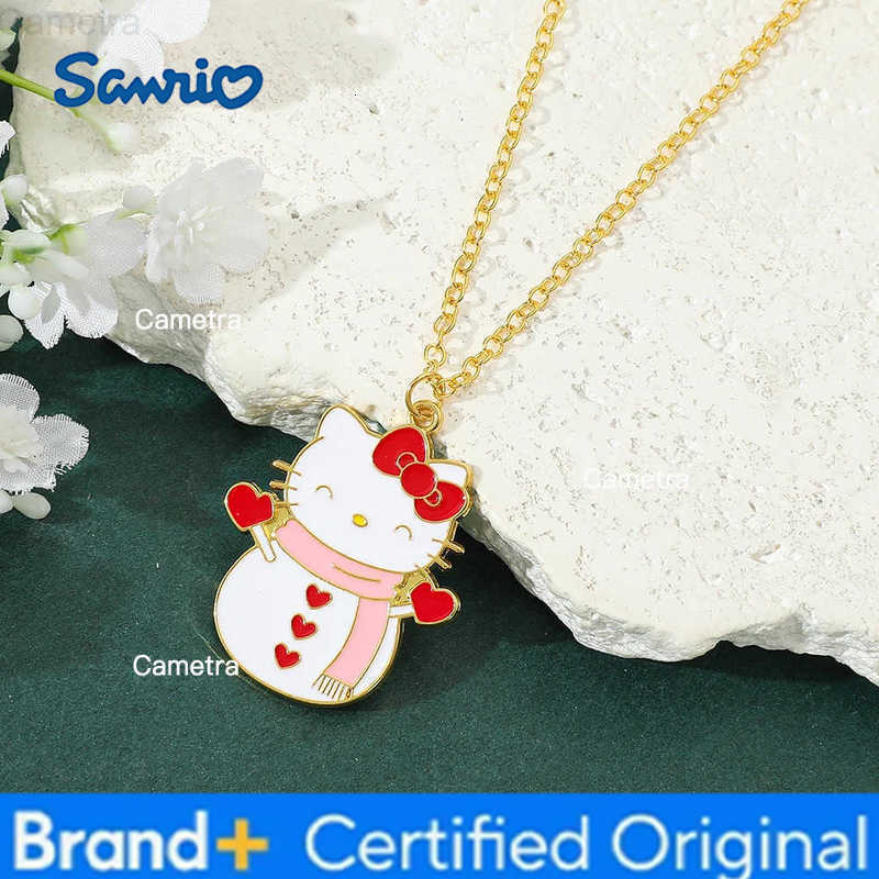 Sanrio Hello Kitty Cat Pendant Necklace Moon Sparkling Necklace Kitty Cat Jewelry H251229