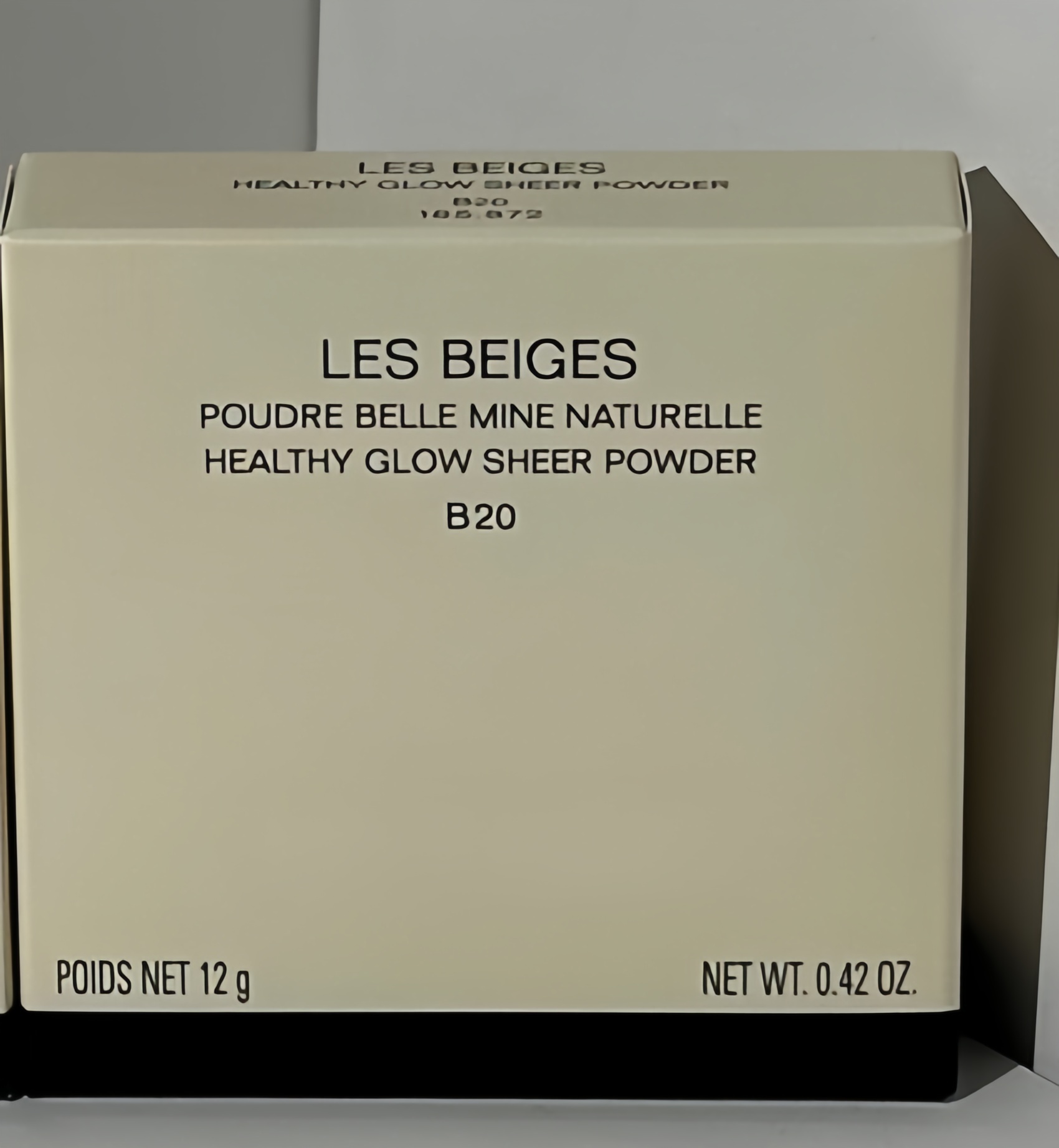 TOP LES BEIGES Foundation cushion cream Healhy Glow gel Touch Foundation colors 20