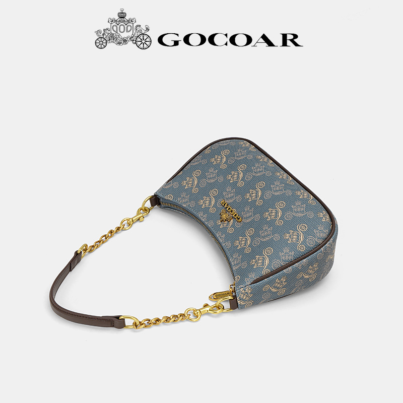COCOAR New design elegant women's bag 2026 retro printed fashionable high-end versatile exquisite shoulder bag