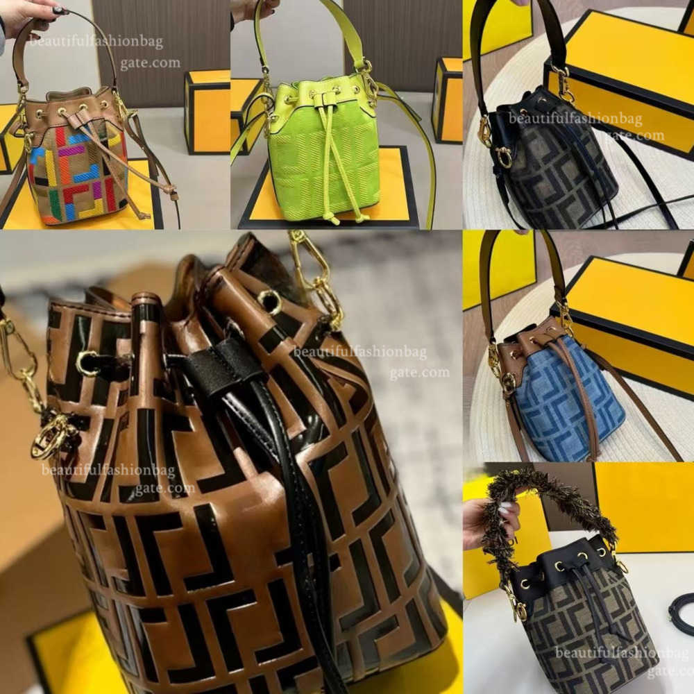 Drawstring Bucket Bag Original designer handbag Top Luxury bucket Womens crossbody leather chain mirror quality mon tresor bag wallet tote hobo luxe crossbody bag1