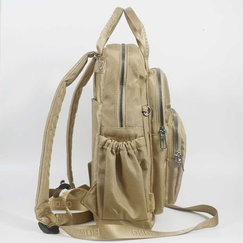 JINXIANGGUO Fashion Woman High Capacity Lightweight Laptop Bag Multiple Pockets Cabin Backpack For Man Nylon Soft Handle Solid Pocket Travel Zipper Fe