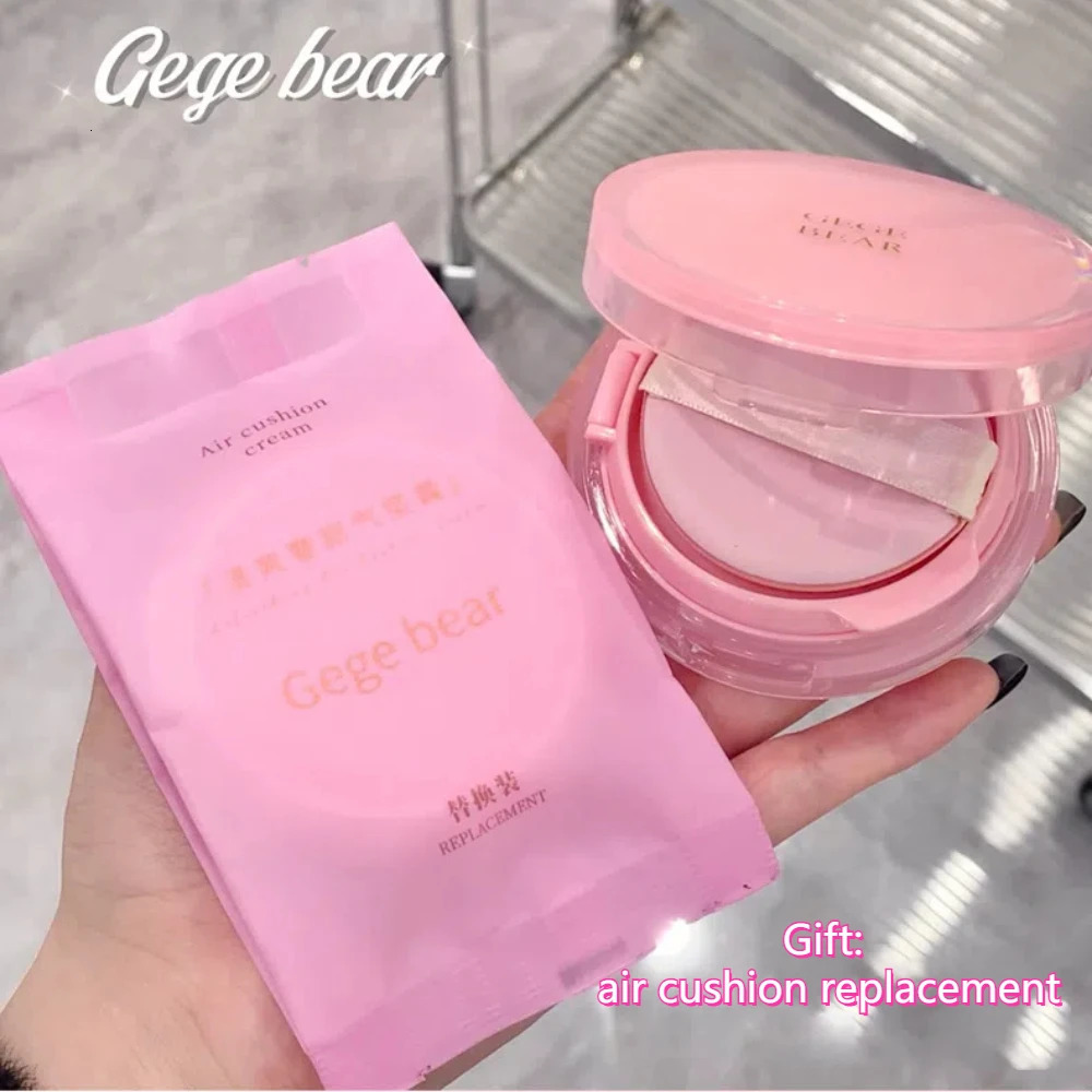 Air Cushion CC Cream Natural Moisturizing Foundation Concealer Oil-control Korean Makeup BB Cream with Cosmetics Puff 251222