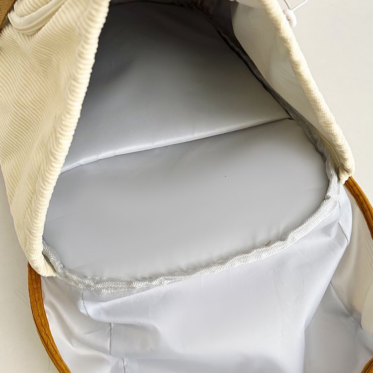 Linen twill ladies' travel backpack for outdoor use