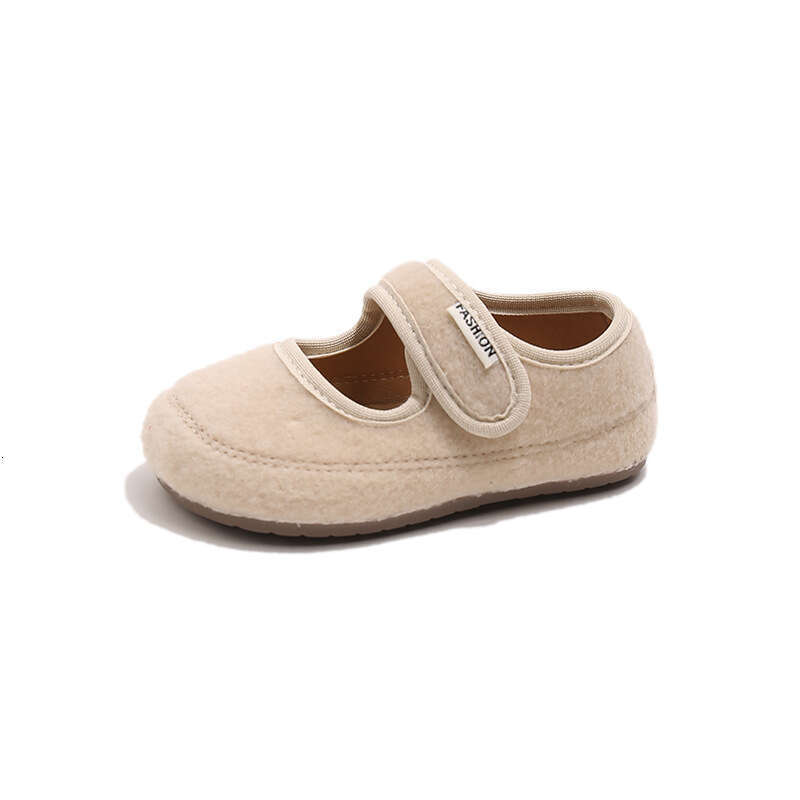 INS French Style Felt Small Leather 2025 Autumn New Korean Version Girls' Retro Suede Princess Soft Sole Single Shoes