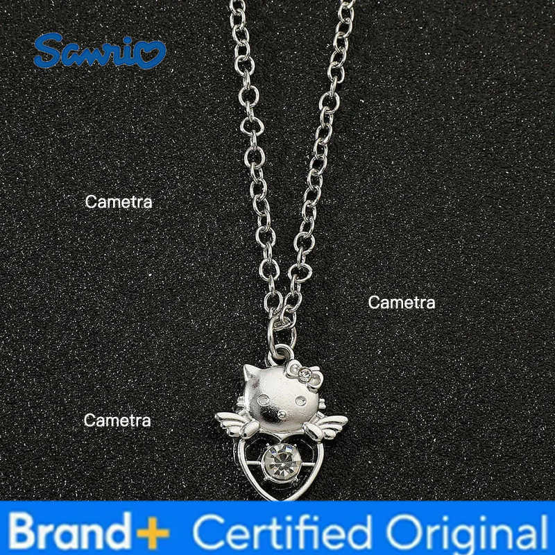 Sanrio Series Hello Kitty Kawaii Cinnamoroll Pendant Necklace Fashion Cute Necklace Accessories Girl Birthday Party Gifts H251229