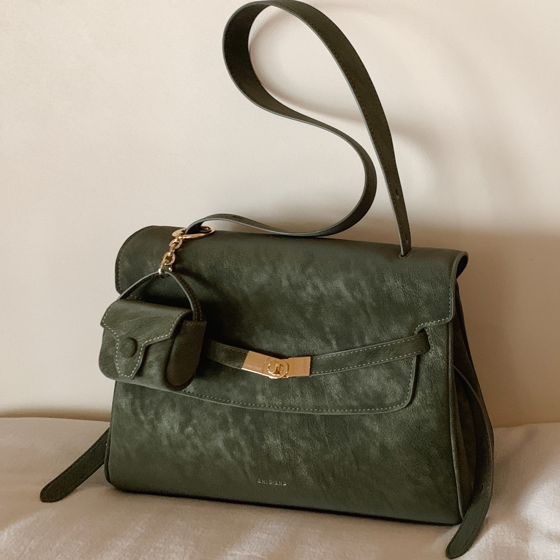 Autumn And Winter Leather Tote Bag Large Capacity Single Shoulder Under The Armpit Tote Bag Retro Commuting Assorted Mother Bag Female