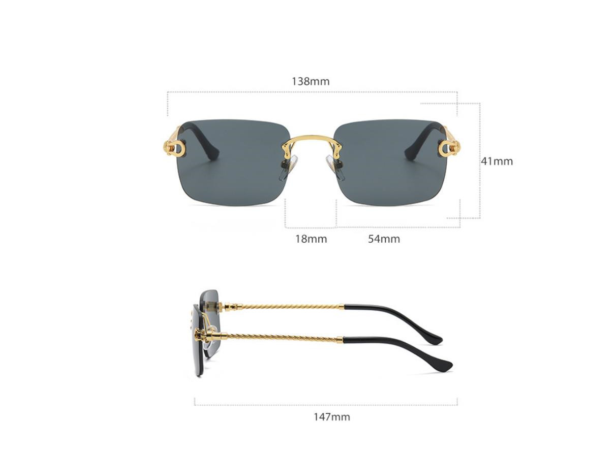 Designer Sunglasses Men Women Sunglasses Polarized Oversize Frame Sunglass Fashion Luxury Goggle Pilot Alloy Frame UV400 Eyewear LZ2900