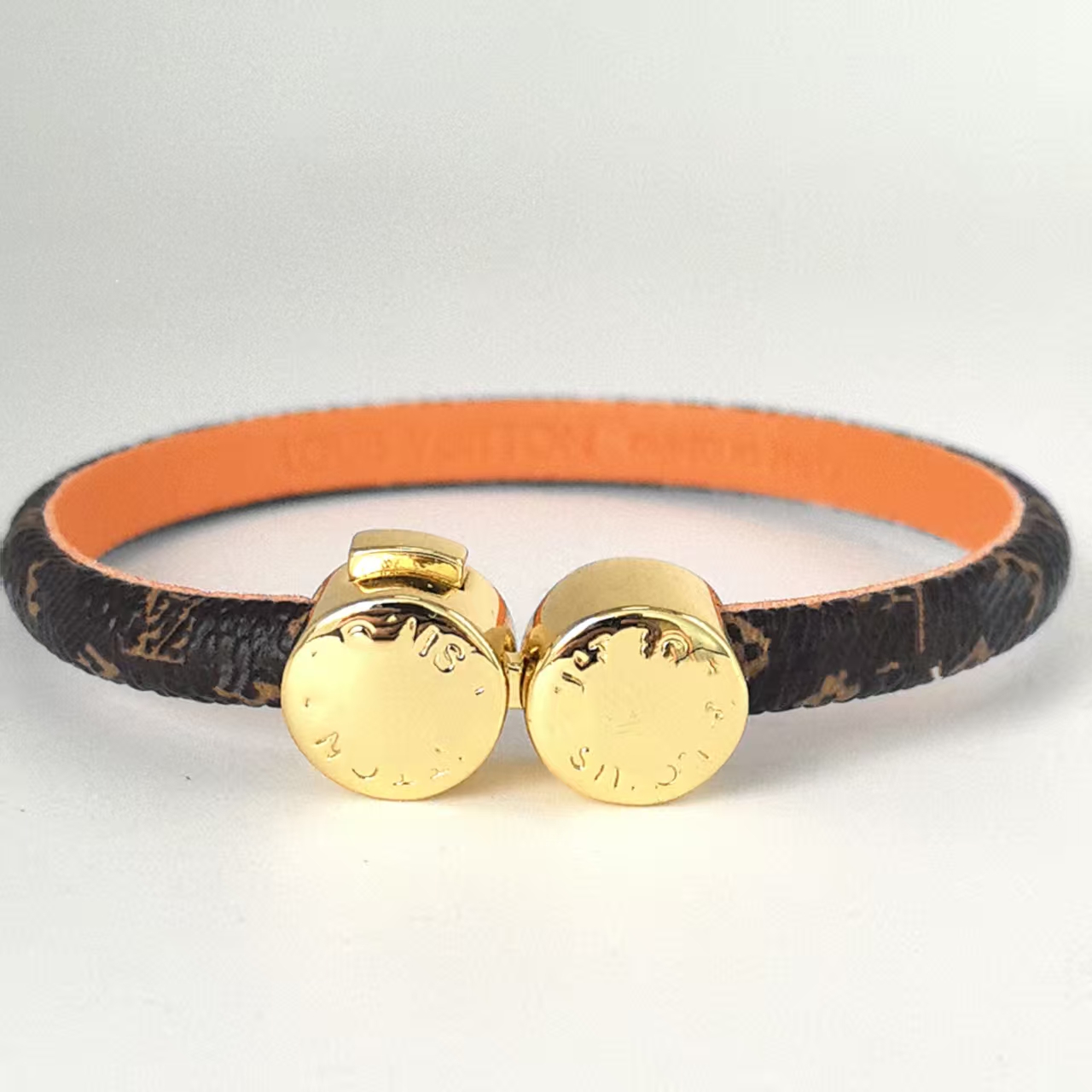 Wholesale Designer Slim Bracelet Stainless Steel Engareved Slim-fit bracelet Luxury Jewelry Adjustable Women Mens Leather Bracelet