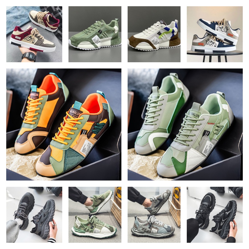Free shipping New Men's Casual Shoes, Breathable EVA Insole, Korean Style hot Sneakers for Spring & Summer 39-44