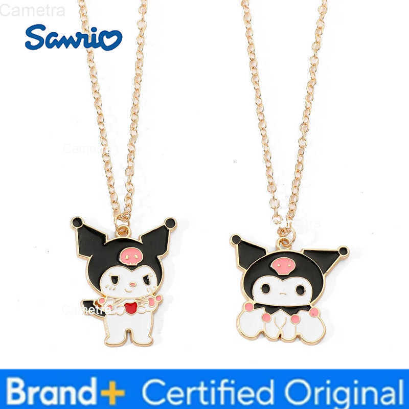 Sanrio The Kuromi Necklace Features a Mischievous Character on a Fluffy Cloud Posing Floating a Playful and Unique Accessory H251229