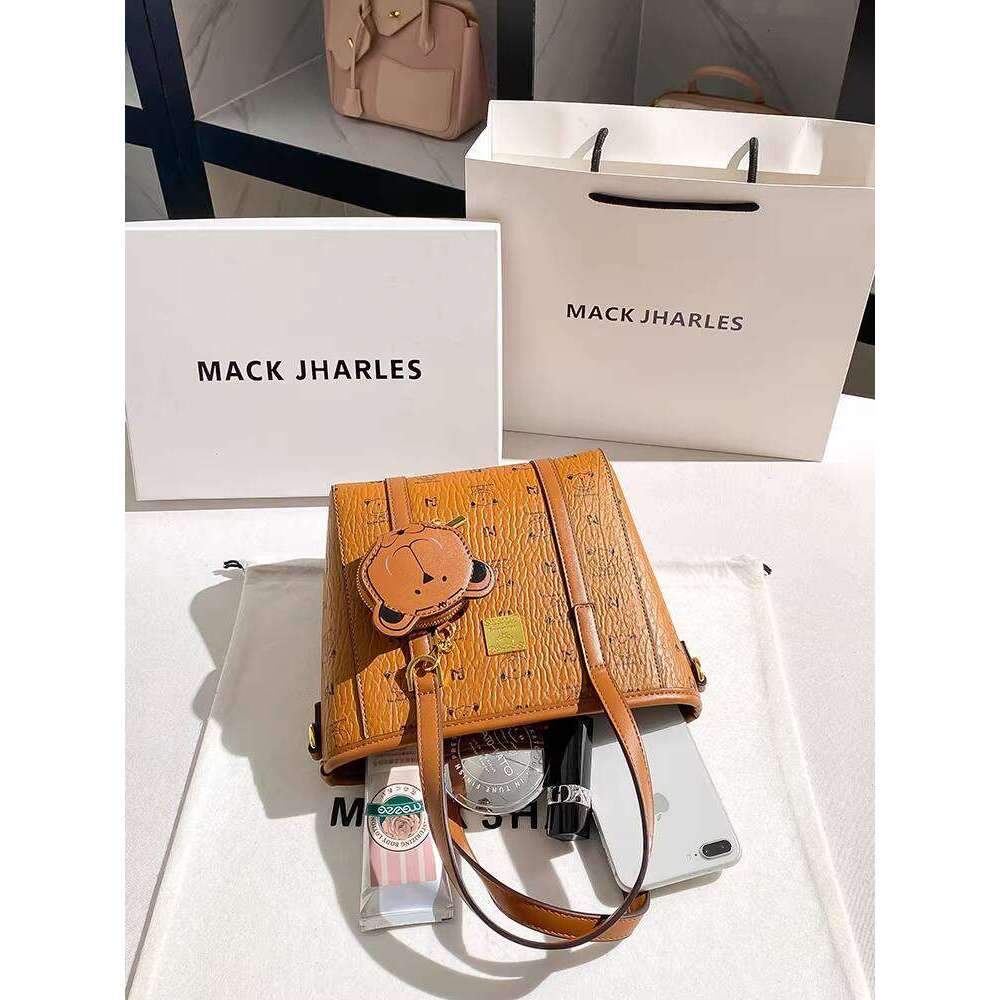 MACK JHARLES Vintage Basket Women's 2025 New Handbag High-end Commuter Bucket Bag