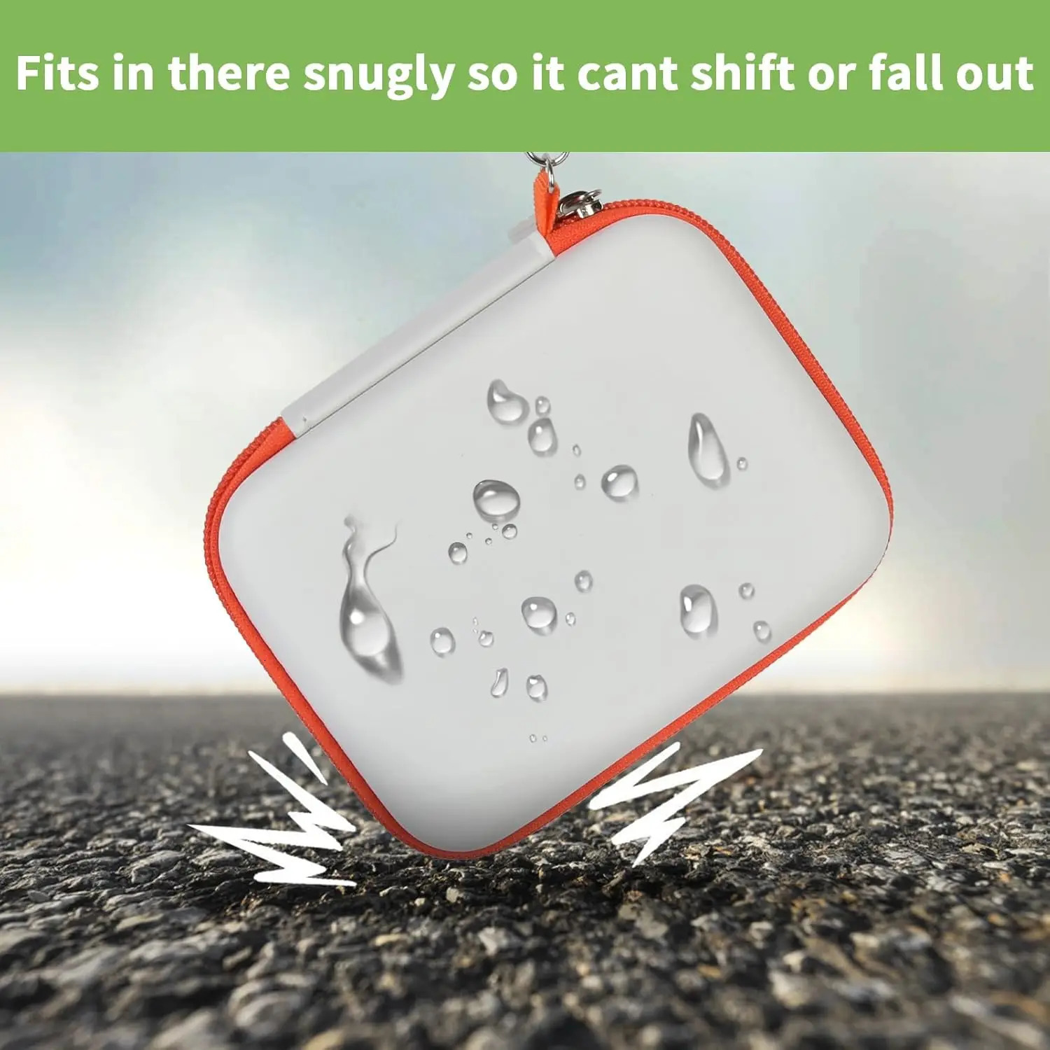 CASE ONLYCompatible with LaCie Rugged Mini 1TB/ 2TB/ 4TB/ 5TB External Hard Drive Portable HDD Storage Holder for Hard 251224